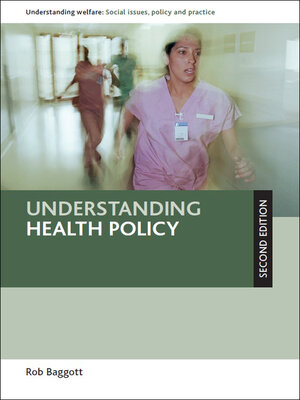cover image of Understanding Health Policy